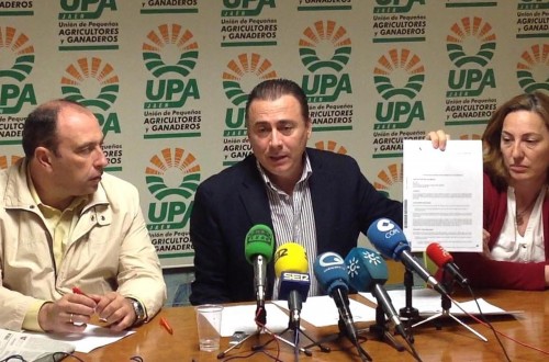 UPA suspende de sus derechos a su secretario general en Andalucía, Agustín Rodríguez