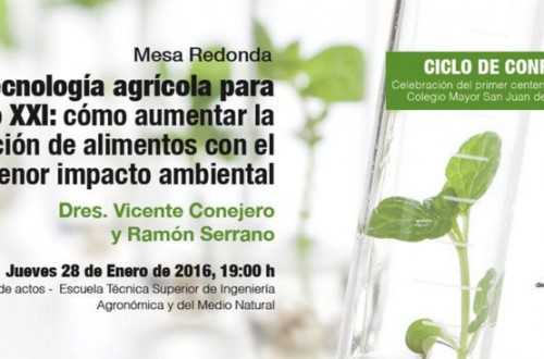 La ETSEAMN organiza una mesa redonda sobre biotecnología agrícola