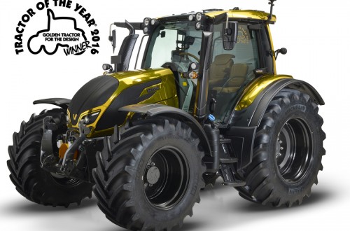 Valtra celebra el premio Tractor de Oro al Diseño 2016 con un N174 dorado