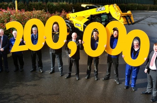 JCB fabrica su telescópica número 200.000