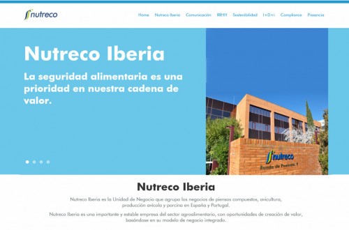 Nutreco Iberia estrena nueva página web