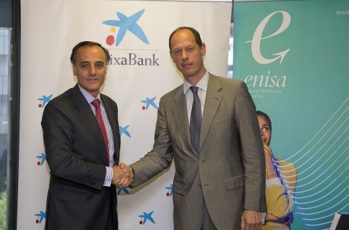 Enisa y CaixaBank firman un convenio para impulsar la financiación a las pymes