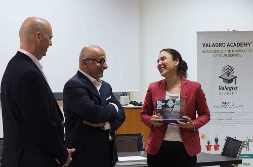 Verde Agrícola, nombrada por Valagro Best Partner 2015