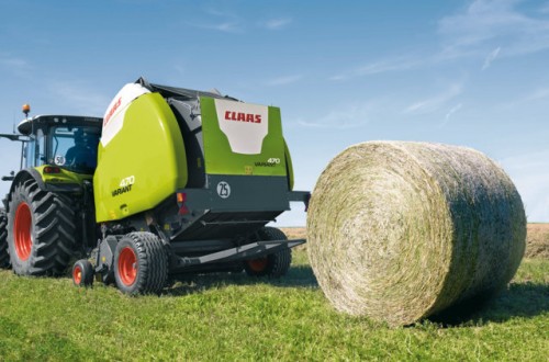 Nueva gama de rotoempacadoras de cámara variable Claas Variant