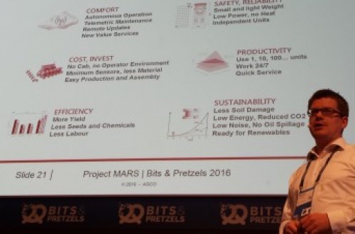 Fendt participa con el proyecto Mars en Bits & Prezels