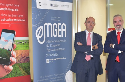 Santander refuerza su colaboración con el Máster agroalimentario MGEA