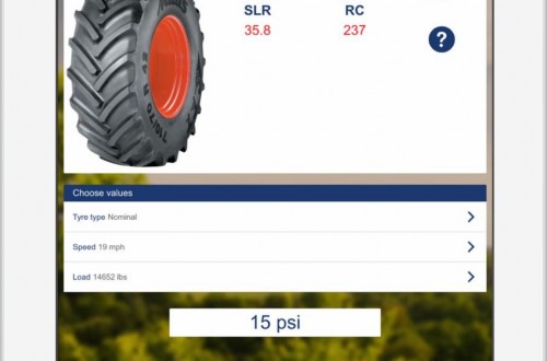 Mitas desarrolla una app para ayudar a los agricultores a elegir la presión adecuada