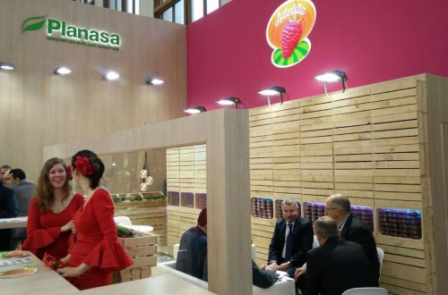 Planasa, presente en Fruit Logistica con un stand dedicado a la frambuesa Adelita