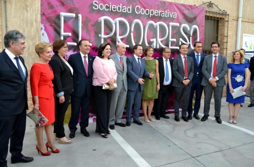 La cooperativa manchega El Progreso distingue a sus presidentes en el acto del Centenario