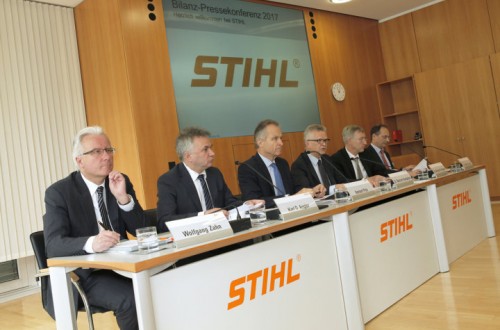 Stihl bate un nuevo récord de facturación en 2016