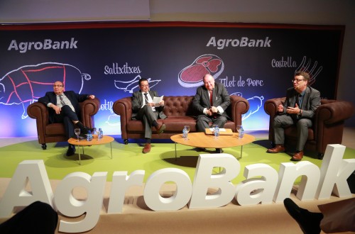 AgroBank celebró en Lleida una jornada sobre el futuro del sector porcino