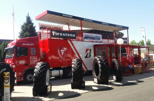 Bridgestone acude a Fercam con su nuevo neumático para cosechadoras VT-Combine