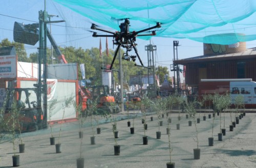 Los drones se consolidan en la feria de Sant Miquel de Lleida