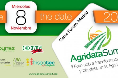 El 8 de noviembre, cita con la transformación digital y bigdata en agricultura