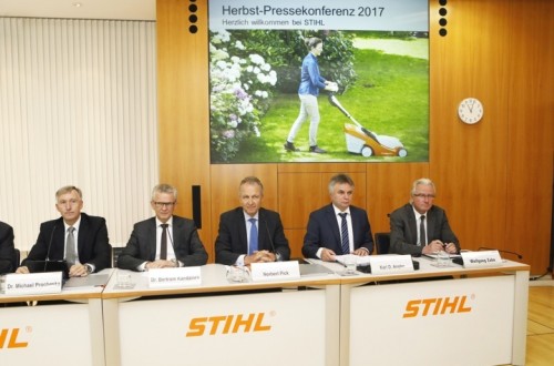 El grupo Stihl registra un incremento de su facturación del 11,9% en los ocho primeros meses del año