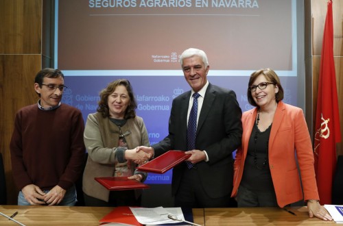 El Gobierno de Navarra asume la bajada de la aportación estatal al sistema de seguros agrarios