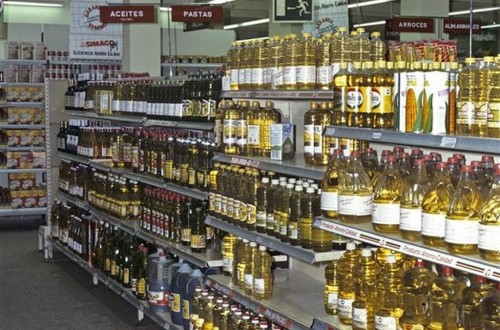 Las ventas interiores de aceites comestibles bajaron un 4,6% en 2017 por la caída del aceite de oliva