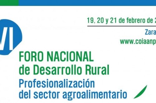 La profesionalización del sector agroalimentario, protagonista del VI Foro Nacional de Desarrollo Rural