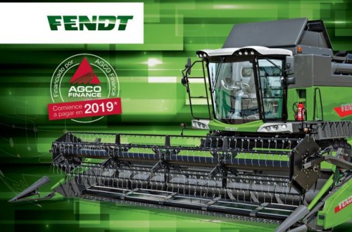 Compra ahora tu cosechadora Fendt y no empieces a pagar hasta después de la cosecha de 2019