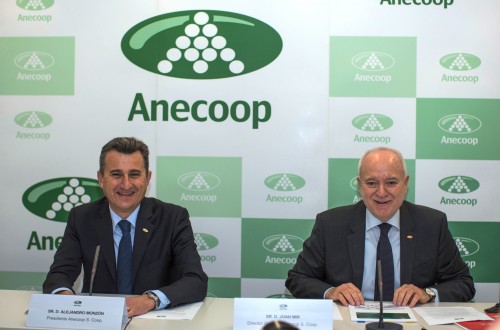 Anecoop consigue 663 M€ de facturación en 2017