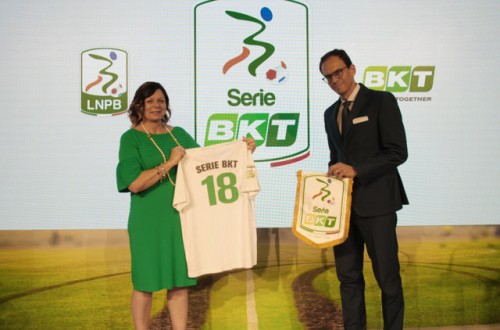 BKT, nuevo patrocinador principal de la liga italiana de fútbol Serie B