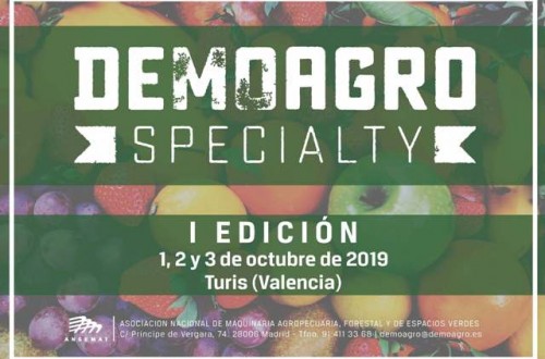 Turis acogerá la primera edición de Demoagro Specialty en octubre de 2019