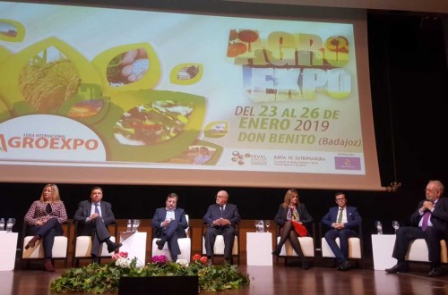 Planas en Agroexpo: el regadío de Tierras de Barros será de interés nacional