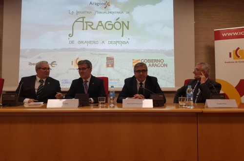 Aragón se presenta en Madrid como la gran plataforma logística del sector agroalimentario