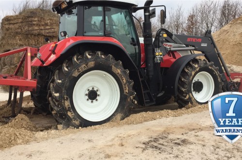 Ceat ofrece una garantía de siete años en sus neumáticos radiales para tractores