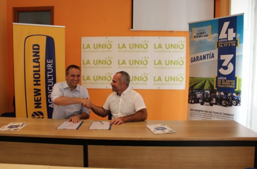 Convenio de colaboración entre New Holland y La Unió de Llauradors