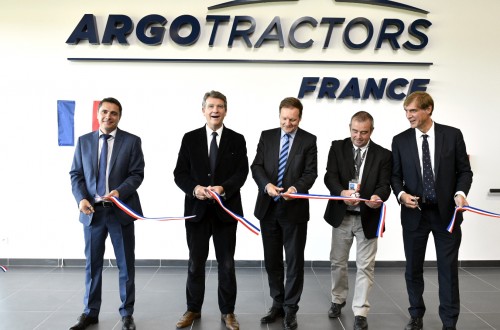 Argo Tractors inaugura la nueva sede de su filial francesa en Vaulx-Milieu