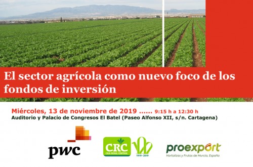 Cartagena acoge una jornada sobre los fondos de inversión y el sector agrícola