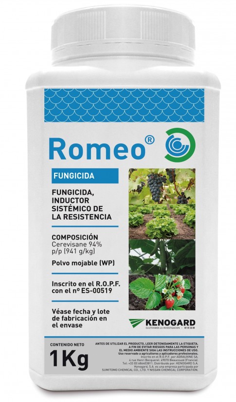 Romeo, el nuevo fungicida ecológico inductor de las defensas naturales de la planta de Kenogard