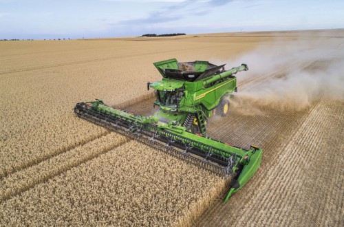 John Deere presenta en Hannover la cosechadora X9