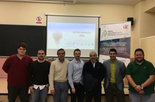 El Máster en Agricultura Digital de la Universidad de Sevilla reúne a sus alumnos con las empresas colaboradoras