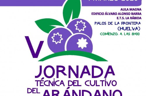 V Jornadas Técnicas del Cultivo del Arándano en la provincia de Huelva