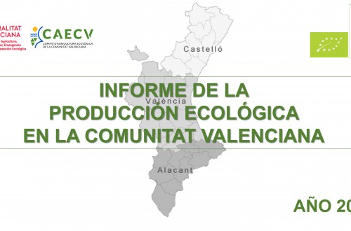 El sector ecológico en la Comunidad Valenciana continúa creciendo y alcanza los 518 M€ de volumen de negocio