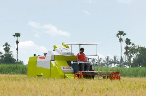 Claas India celebra la producción de su cosechadora Crop Tiger nº 10.000