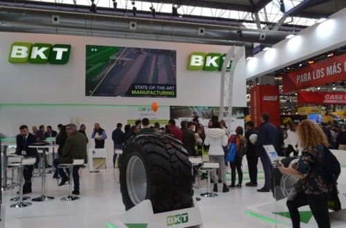 BKT muestra sus mejores neumáticos agrícolas en FIMA