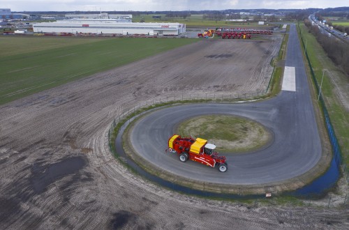 Grimme inaugura una pista de pruebas para sus cosechadoras autopropulsadas