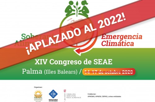 La SEAE aplaza su Congreso Internacional de Agricultura Ecológica hasta 2022