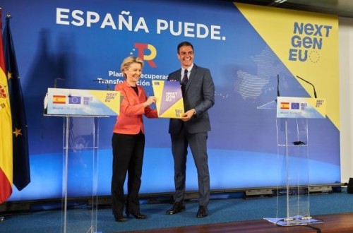 NextGenerationEU: España recibe los primeros 9.000 millones de euros del plan de recuperación