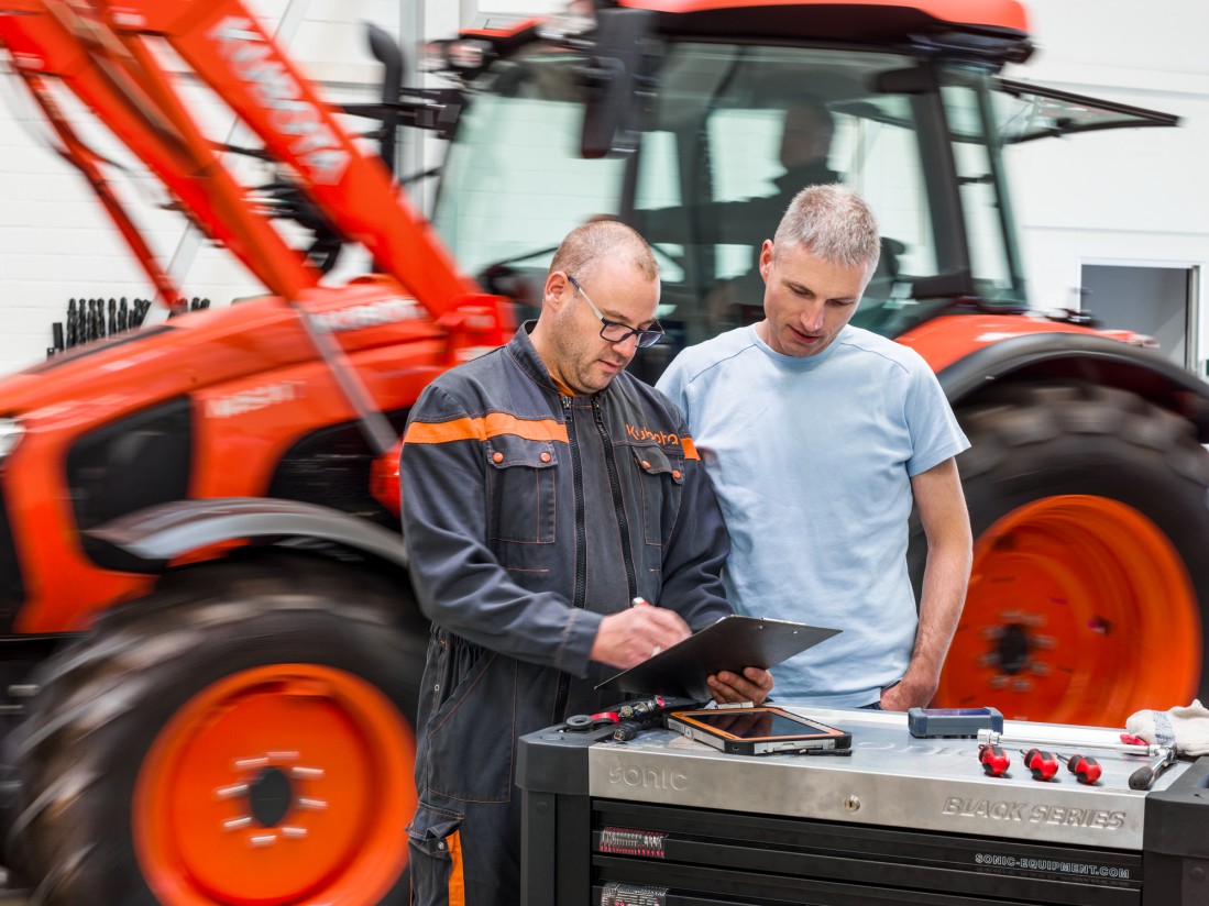 Kubota pone a disposición de sus clientes el programa de mantenimiento Profi-Check