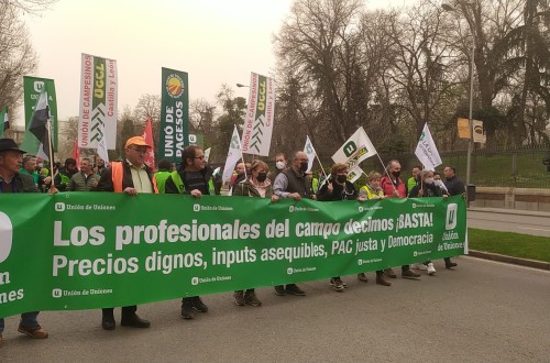 Asaja, Coag y Upa convocan manifestaciones este jueves en Ciudad Real, Huesca, Salamanca y Ávila