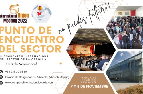 Albacete acoge el 7 y 8 de noviembre el III Encuentro Internacional del Sector de la Cebolla