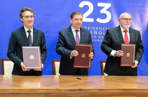 MAPA y Seiasa firman tres convenios para movilizar 745,4 M€ de inversión público-privada en 11 CC.AA. en apoyo del regadío sostenible