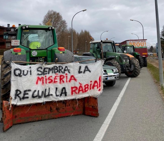 La protesta agrícola catalana se desinfla tras acordar 19 puntos con el Gobierno autonómico para reducir la burocracia