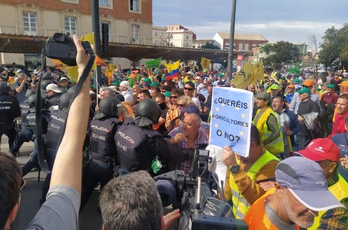 3.254 denuncias y 63 detenidos desde el comienzo de la protesta agrícola