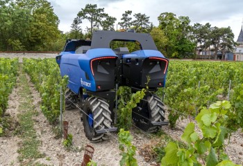Robots, drones y otras novedades para trabajar en las viñas
