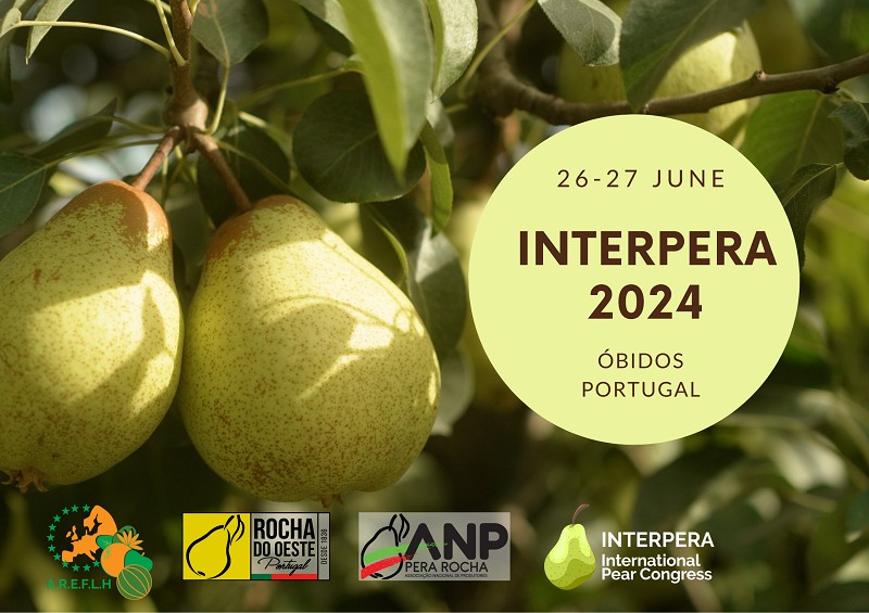 Interpera 2024: El sector internacional de la pera se reúne los días 26 y 27 de junio en Portugal